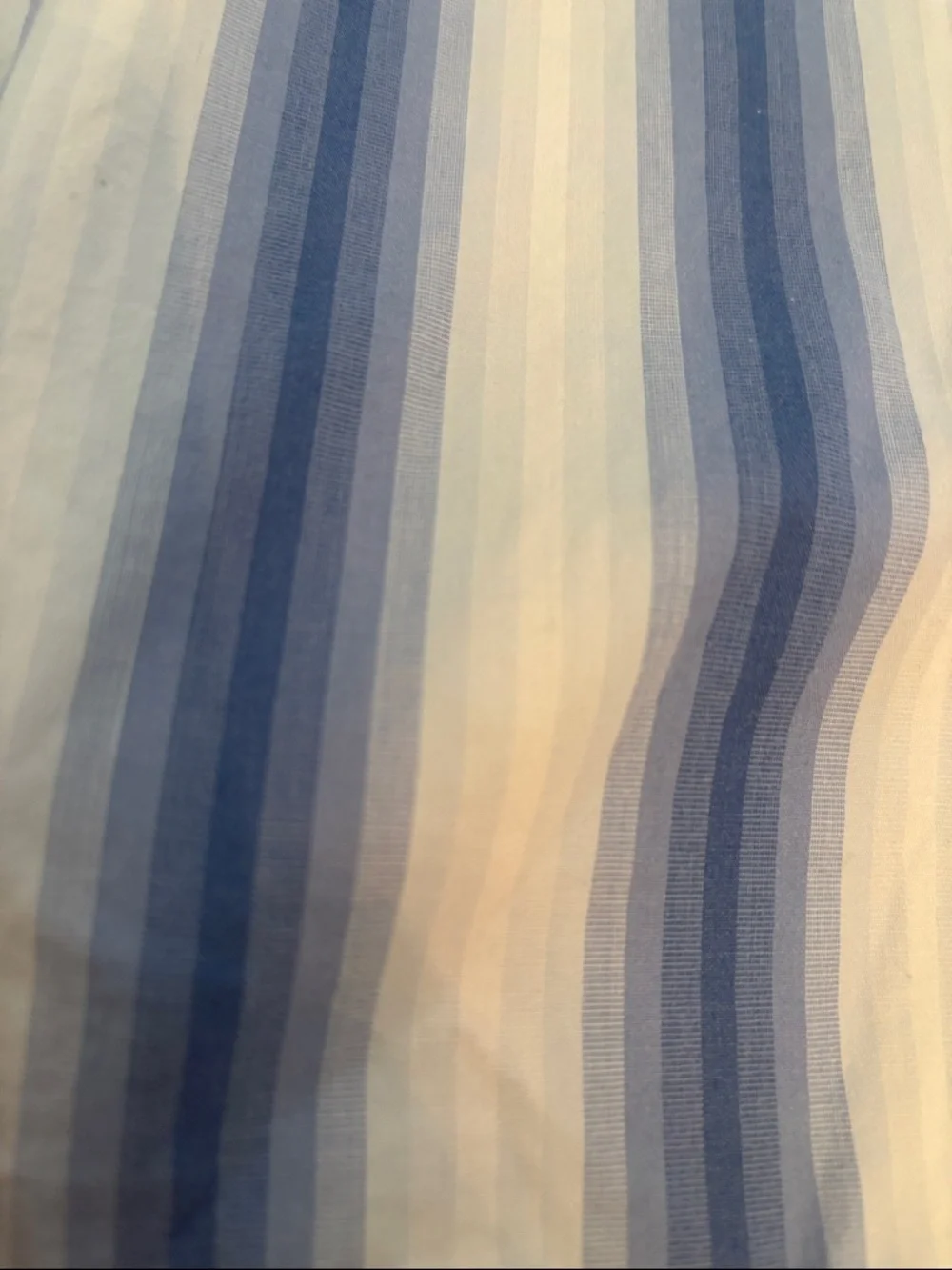 Banana Republic Blue & White Vertical Stripe Button-Down Shirt